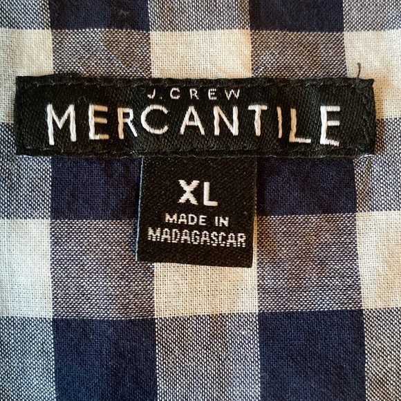 JCREW Mercantile gingham button up - Picture 4 of 5